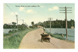Turner Road, Lake Auburn, Maine Posters
