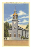 First Parish Church, Portland, Maine Posters