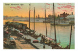 Docks, Baltimore, Maryland Posters