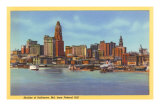 Skyline, Baltimore, Maryland Posters