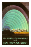 Hollywood Bowl Poster, Los Angeles, California Pôsteres Hollywood Bowl Poster, Los Angeles, California Pôsteres