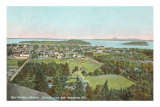 Overview of Bar Harbor, Maine Photo