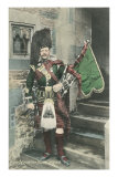 Black Watch Bagpiper Prints