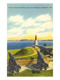 Fort McHenry, Baltimore, MD Art Print