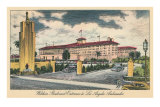 Wilshire Entrance to Los Angeles Ambassador Hotel, California Posters