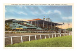 Santa Anita Racetrack, Arcadia, California Print Santa Anita Racetrack, Arcadia, California Print