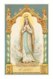 Our Lady of Lourdes, Nuestra Senora de Lourdes Print Our Lady of Lourdes, Nuestra Senora de Lourdes Print