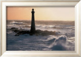 Phare de Skerryvore, Scotland Affiches par Jean Guichard