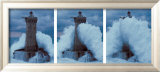 Phare du Four Dans la Vague Poster par Jean Guichard