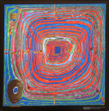 Der große Weg Poster von Friedensreich Hundertwasser