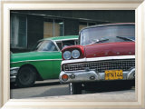Red and Green Cars Posters par Nelson Figueredo