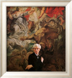 Portrait d'Andy Warhol Affiches par Hans Namuth