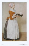 The Chocolate Girl Print by Jean-Etienne Liotard