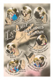 French, Language of the Lines of the Palm Posters