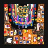 Birth of a Car, 1987 Posters by Friedensreich Hundertwasser
