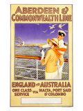 Aberdeen and Commonwealth Line Giclée-tryk af Longmate