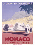 Monaco Grand Prix, 1935 Wydruk giclee autor Geo Ham Monaco Grand Prix, 1935 Wydruk giclee autor Geo Ham