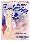Madame Sans Gene Giclee Print by Jules Chéret