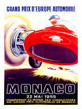 Monaco Grand Prix, 1955 Giclee Print by J. Ramel Monaco Grand Prix, 1955 Giclee Print by J. Ramel