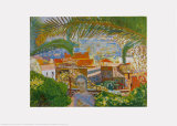 The Palm Tree Print by Pierre Bonnard
