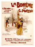 La Boheme Giclee Print by Adolfo Hohenstein