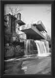 Frank Lloyd Wright, Falling Water Gerahmter Giclée-Druck