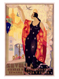 Sevilla Giclee-trykk av Juan Balcera de Fuentes Sevilla Giclee-trykk av Juan Balcera de Fuentes