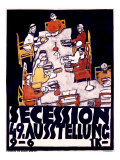 Secession, 49 Asstellung Giclee Print by Egon Schiele