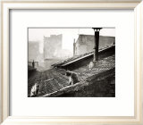 Cats on a Roof, Paris I Plakater av Edouard Boubat