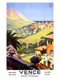 Vence reproduction procédé giclée par Roger Broders