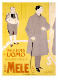 E&A Mele, Paletots Per Uomo Lámina giclée por Franz Laskoff