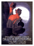 Expo Internationle Milan, 1906 Giclée-Druck von Leopoldo Metlicovitz