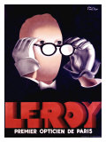 Leroy Opticien, c.1938 Gicléedruk van Paul Colin