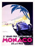 Monaco, 1933 reproduction procédé giclée par Geo Ham