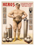 Heros Strong Man Giclee Print