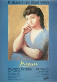 Portrait of a Woman in a Blue Dress Prints by Pablo Picasso
