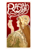 Rajah reproduction procédé giclée par Privat Livemont