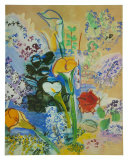 Bunch of Arum Prints by Raoul Dufy