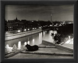 Paris, Cats at Night Lámina por Robert Doisneau Paris, Cats at Night Lámina por Robert Doisneau