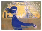 L.A. 1932 Olympics/Santa Fe Lámina giclée por Olle Hjortzberg