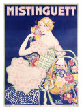 Mistinguett Lámina giclée por Zig (Louis Gaudin)