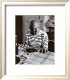 Les Pains de Picasso, c.1952 Prints by Robert Doisneau