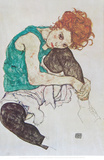 Sitting Woman Julisteet tekijänä Egon Schiele Sitting Woman Julisteet tekijänä Egon Schiele