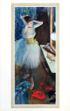 Balletteuse Poster par Edgar Degas