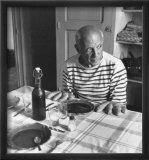 Les Pains de Picasso, c.1952 Poster par Robert Doisneau
