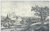 Ruin of the Castle Liechtenstein Collectable Print by Johann Christian Brand