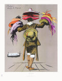 The Hat-Seller Trykk-samleobjekter av E. Bermann
