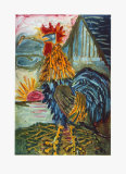 The Cock Collectable Print by Otto Dix