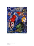 Blue Circus Posters by Marc Chagall