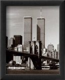 World Trade Center and Brooklyn Bridge Posters af Walter Gritsik World Trade Center and Brooklyn Bridge Posters af Walter Gritsik
